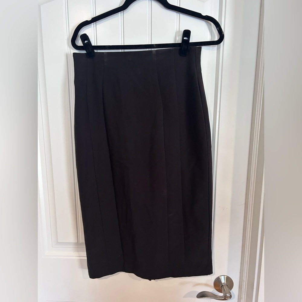New York & Company Black Pencil Skirt